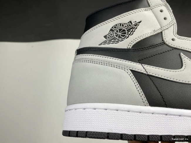 Air Smoke Jordan Grey High 1 Retro Black 555088-035 White Light 0825